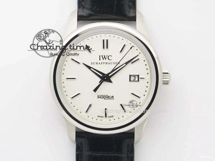 MIROTIME 0306 GoodFit Big Pilot Real PR IW500912 ZF Best Edition Black Dial On Black Leather Strap A 7287